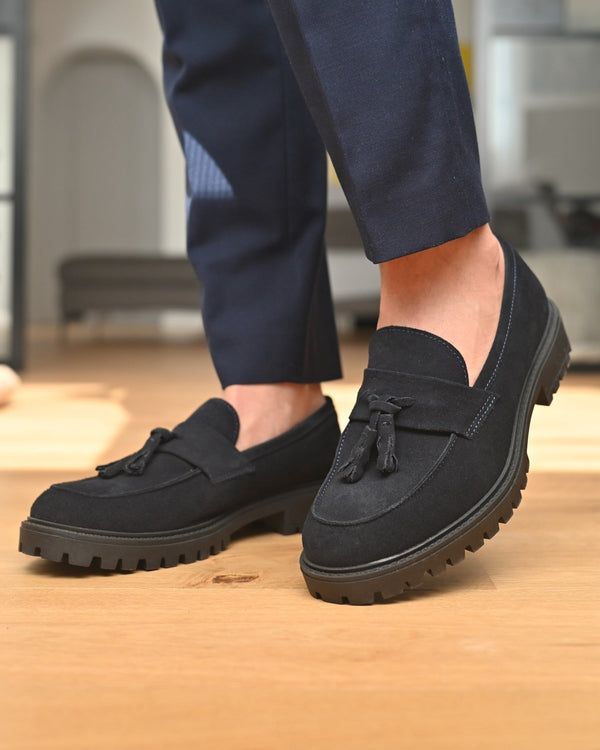 VIAREGGIO - Navy Suede