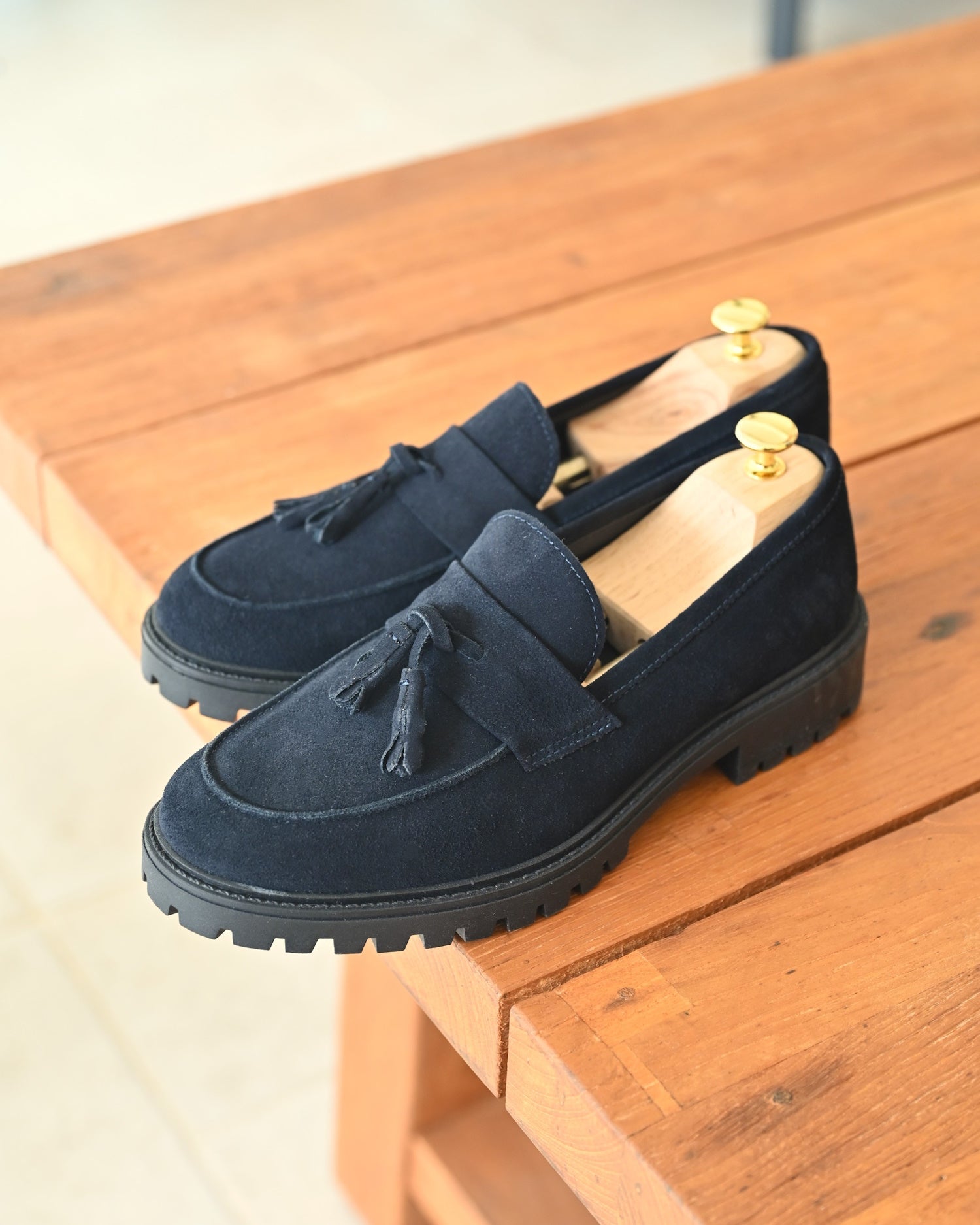 VIAREGGIO - Navy Suede