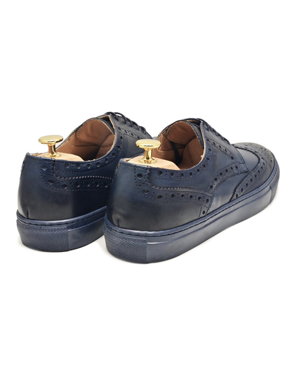 CAPRI - Full Navy Leather