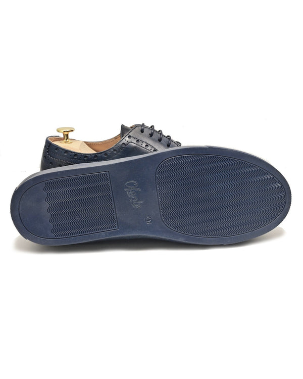 CAPRI - Full Navy Leather