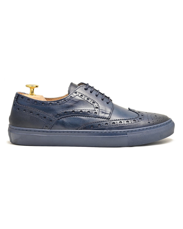 CAPRI - Full Navy Leather
