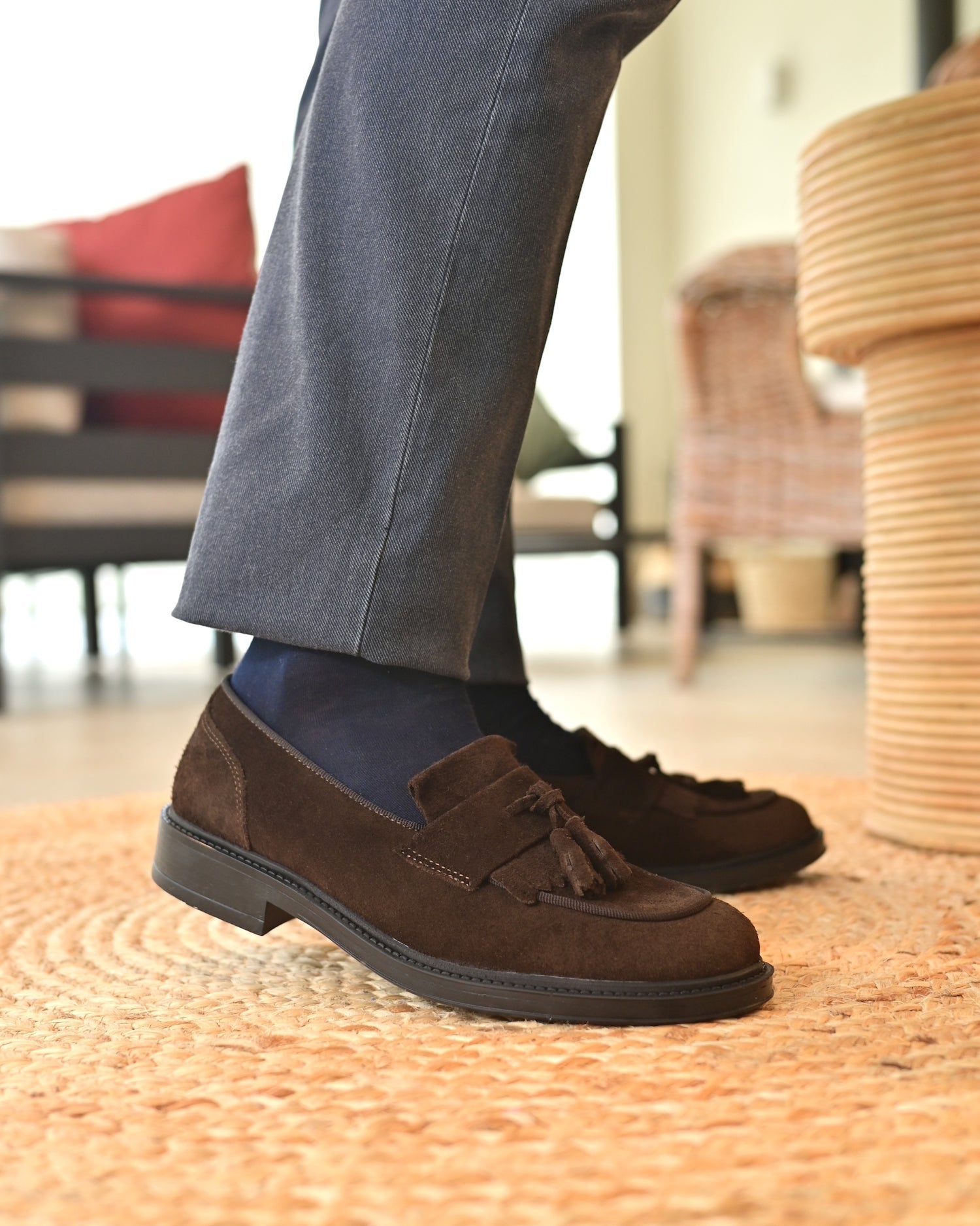 PISA - Brown Suede