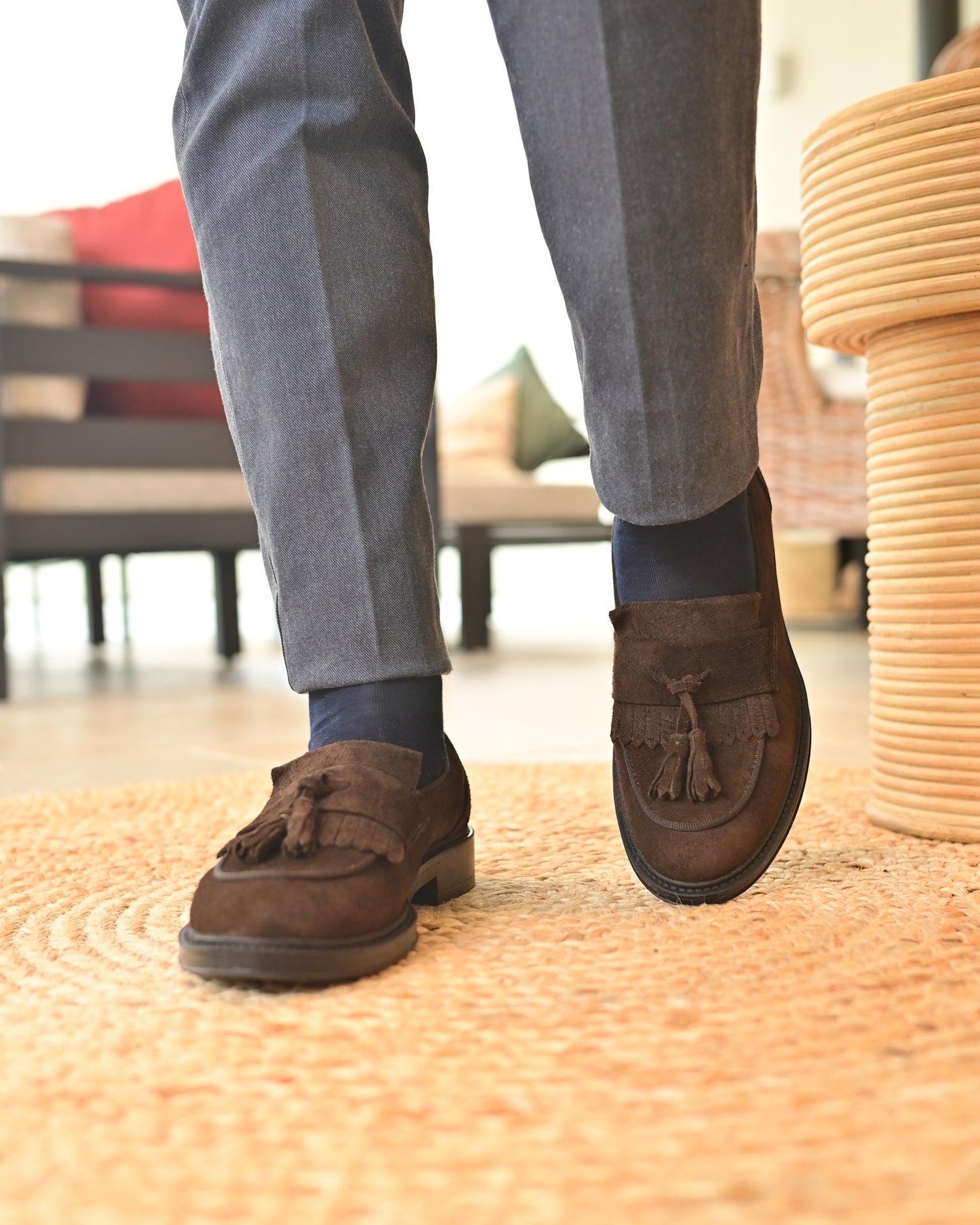 PISA - Brown Suede