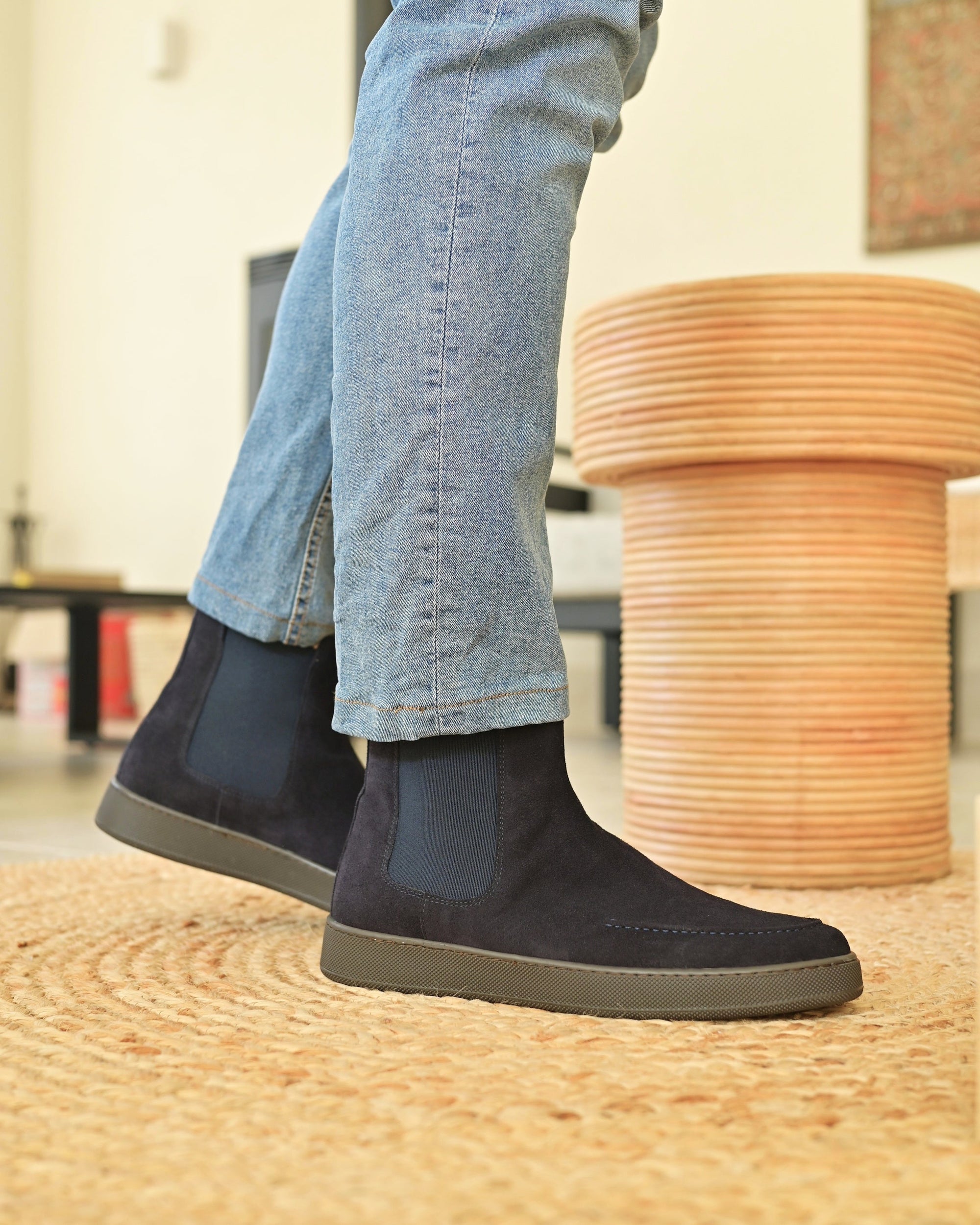 Cortina - Navy Suede