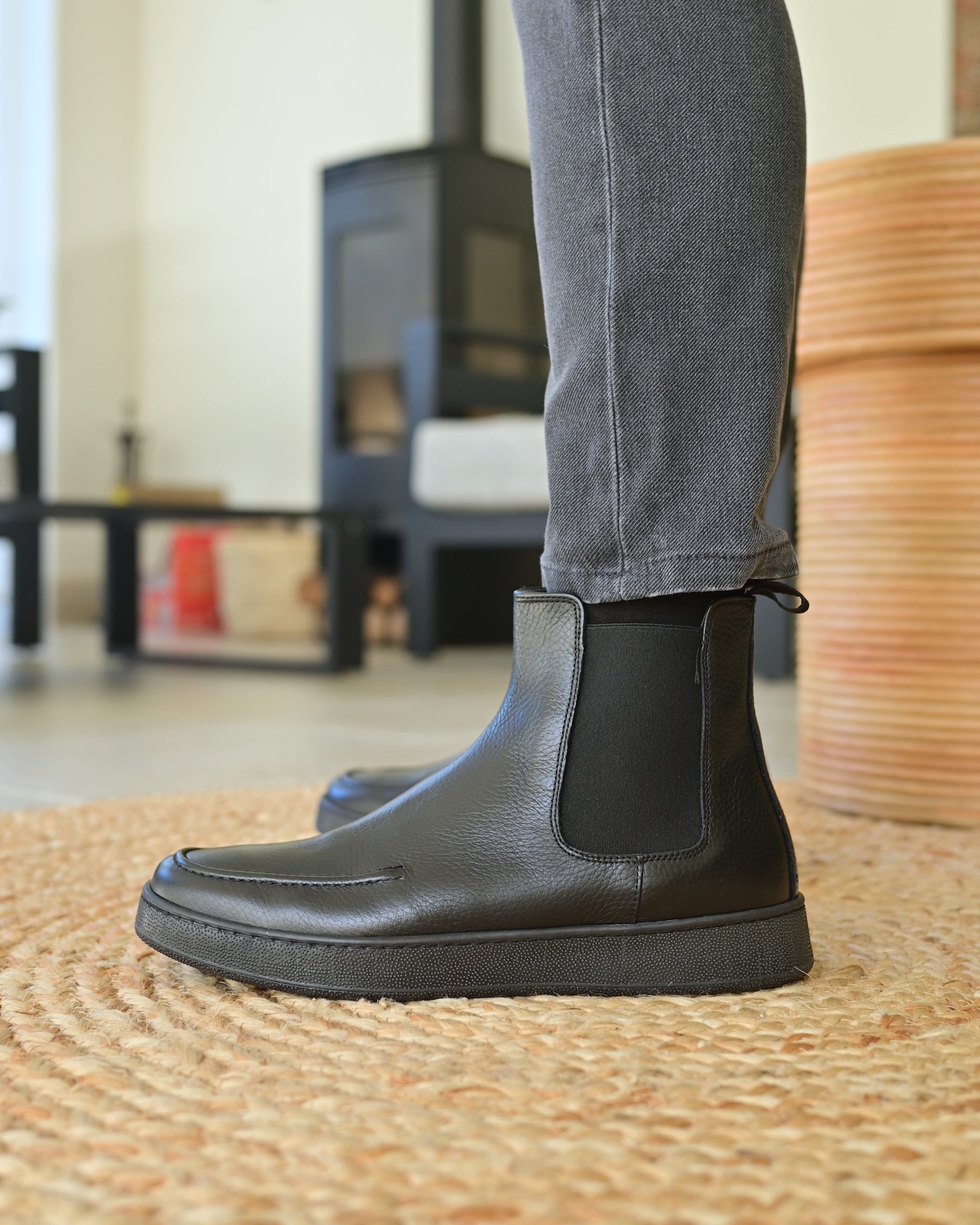 Cortina - Zwart Leer