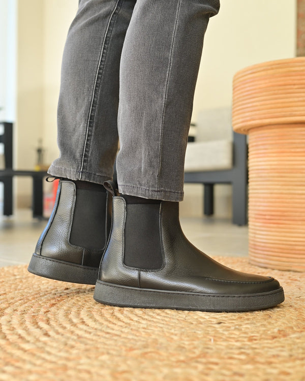 Cortina - Zwart Leer