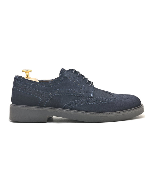 SPOLETO - Navy Suede