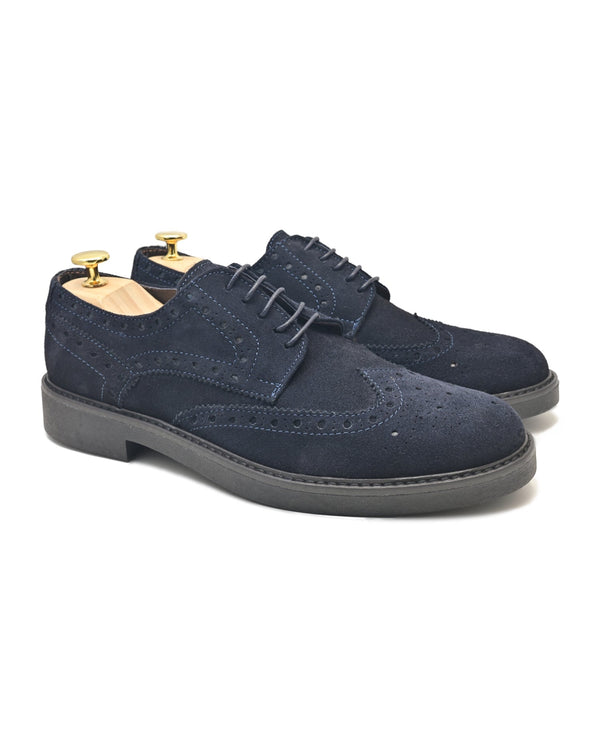 SPOLETO - Navy Suede