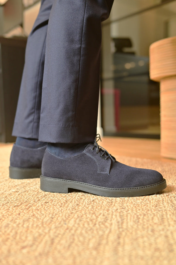 ALESSANDRIA - Navy Suede