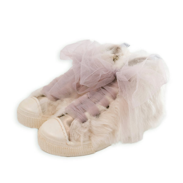 BASKET EN SUEDE HAUTE