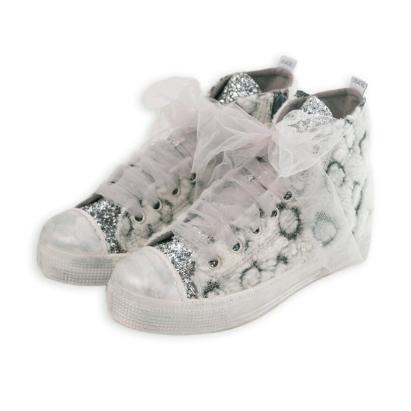 BASKET HAUTE À POIS