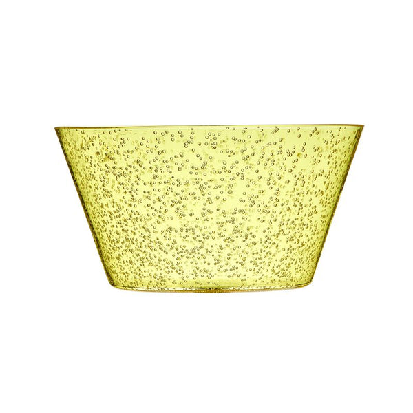 MEDIUM BOWL - YELLOW TRANSPARENT - MEMENTO SYNTH