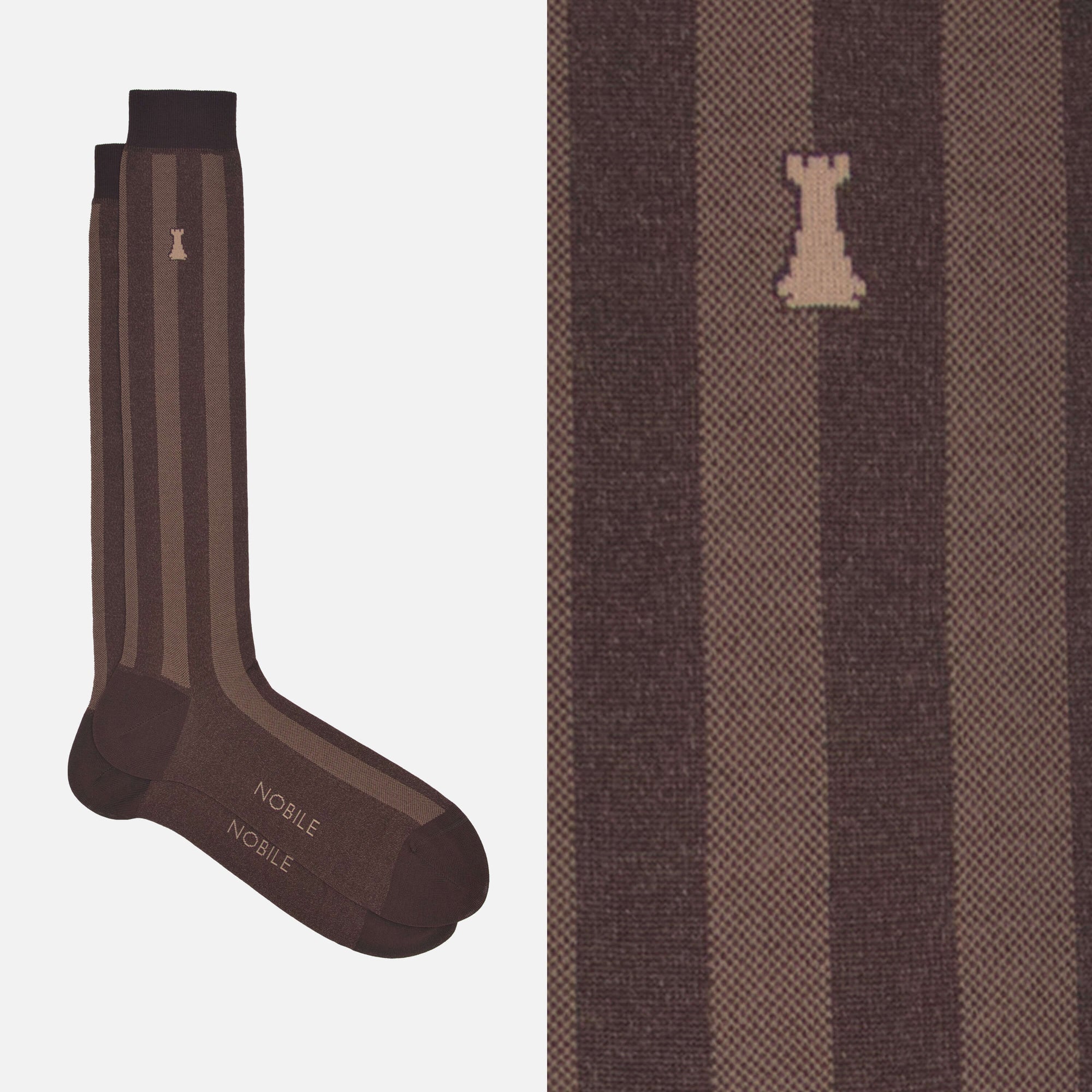 Dandy - Box of 6 Long Socks for Men in Filoscozia® - Mixed Pattern
