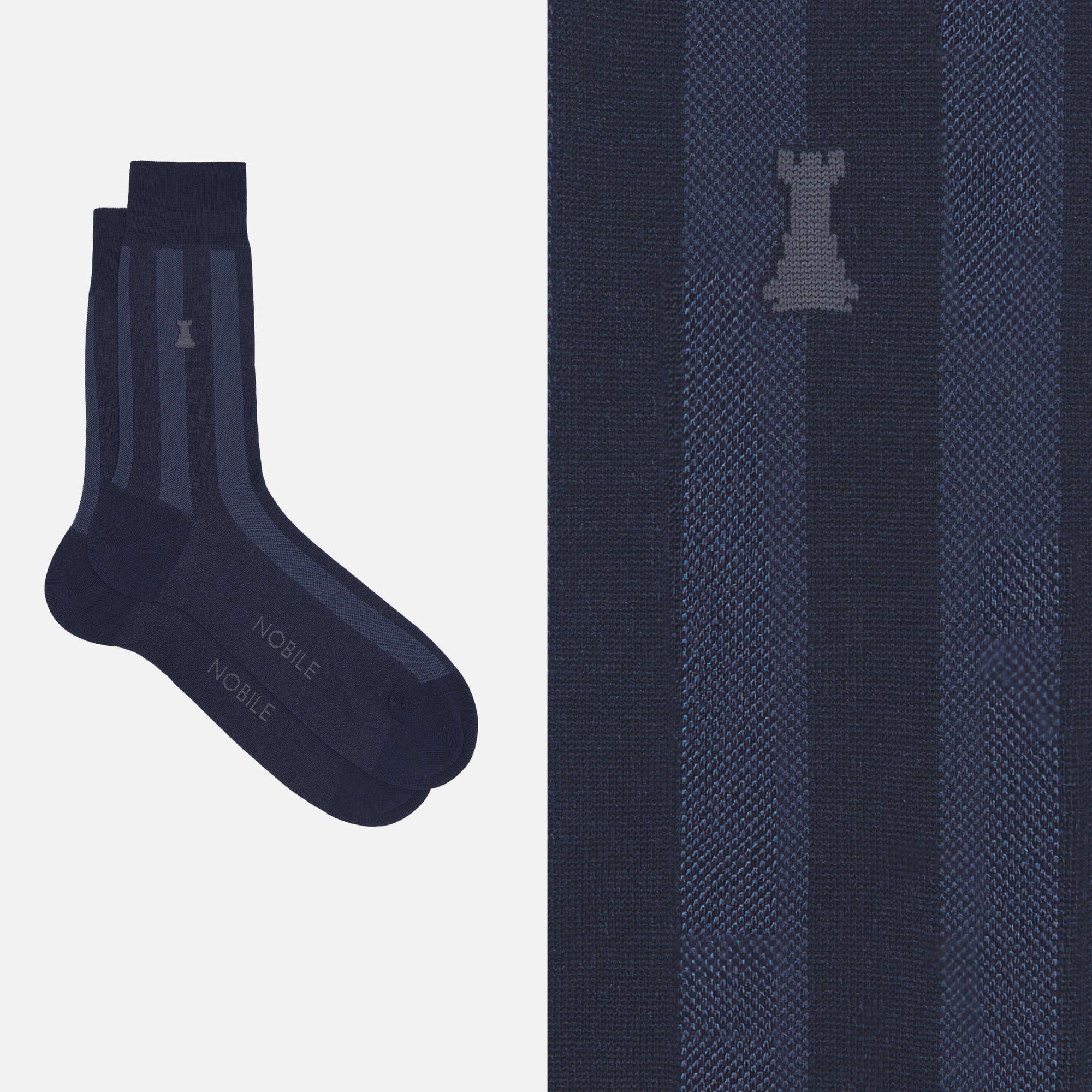 Box of 12 Pairs of Short Socks for Men in Filoscozia® - Iconic Patterns