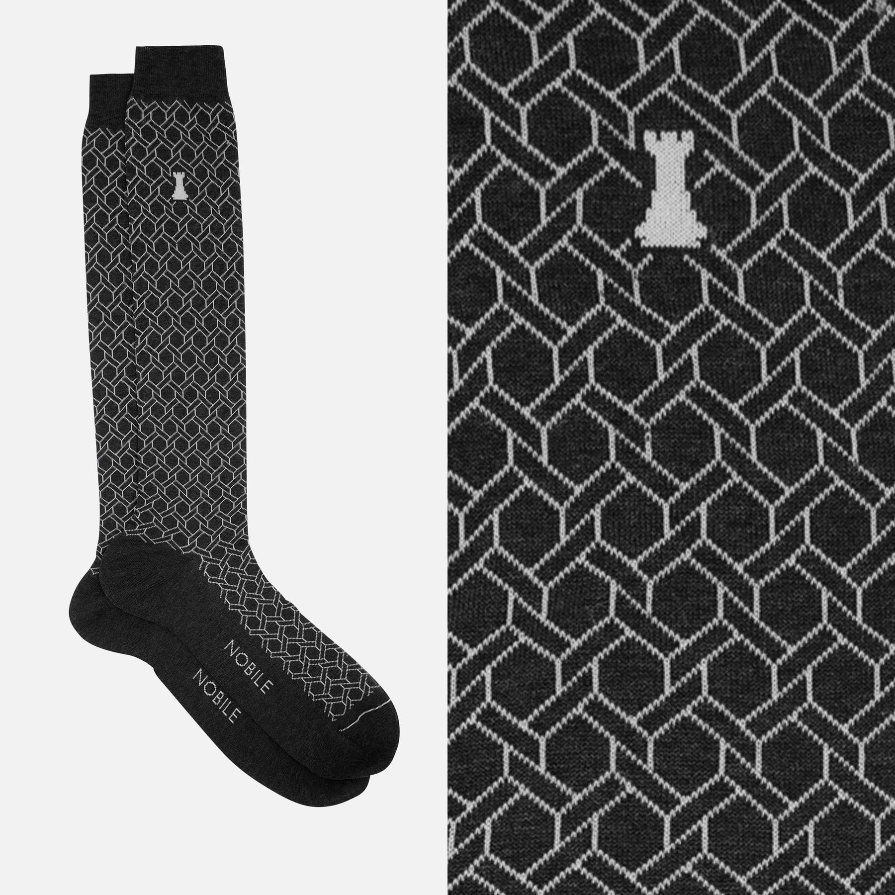 De’ Medici - Long Honeycomb Socks