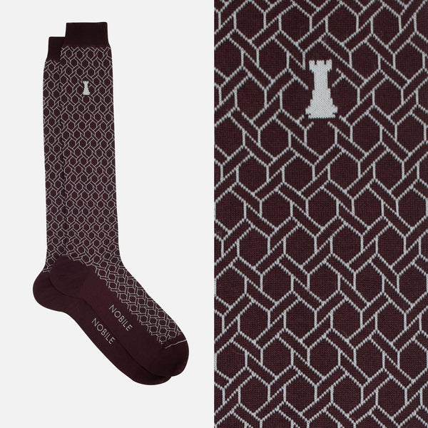 De’ Medici - Long Honeycomb Socks