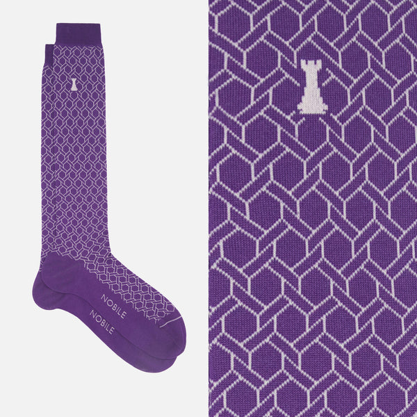 De’ Medici - Long Honeycomb Socks