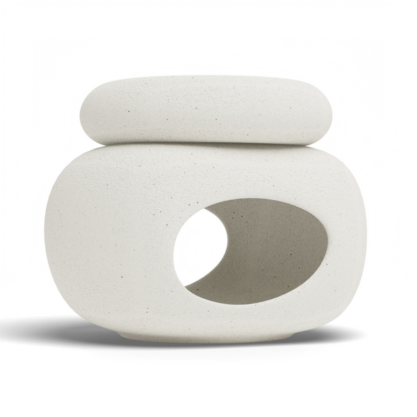 Minimalistický hořák - efekt kamene