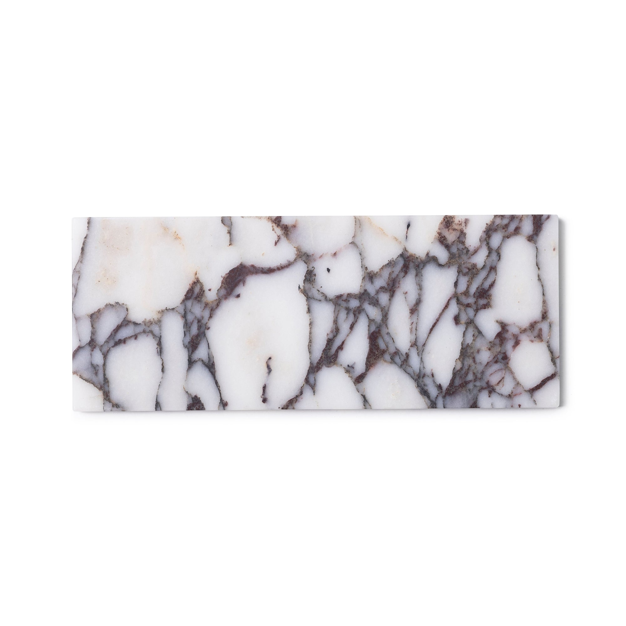 Marble Tray Rectangle S Calacatta 10x25cm