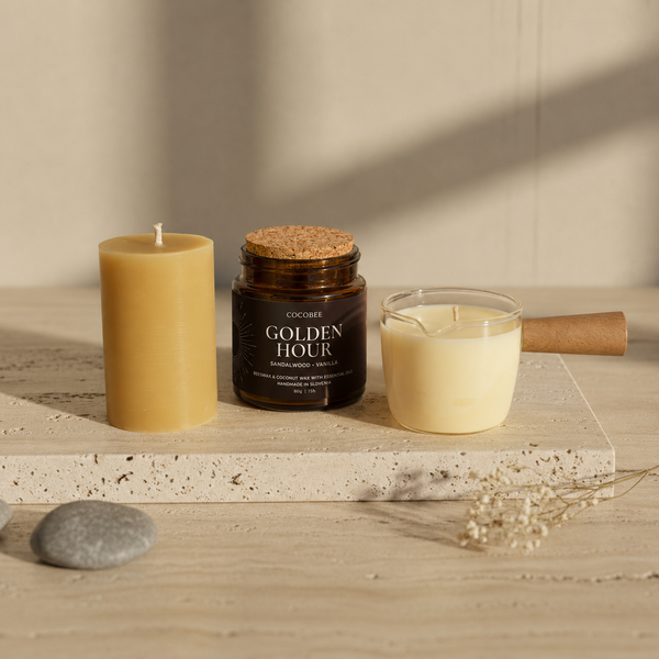 Three mini CocoBee scented candles from the Discovery Set