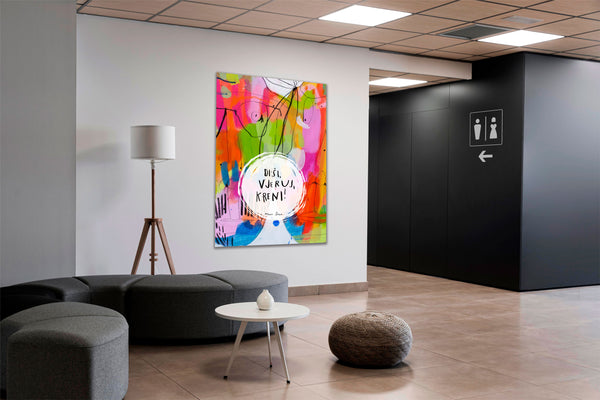 Breathe, believe, go