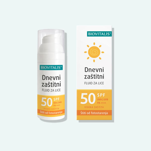 Dnevni zaštitni Fluid za lice SPF50 Biovitalis