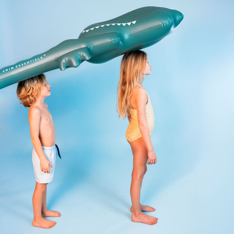 Krokodil-Luxe-Luchtbed-Dreamscape-Groen-swim-essentials-1