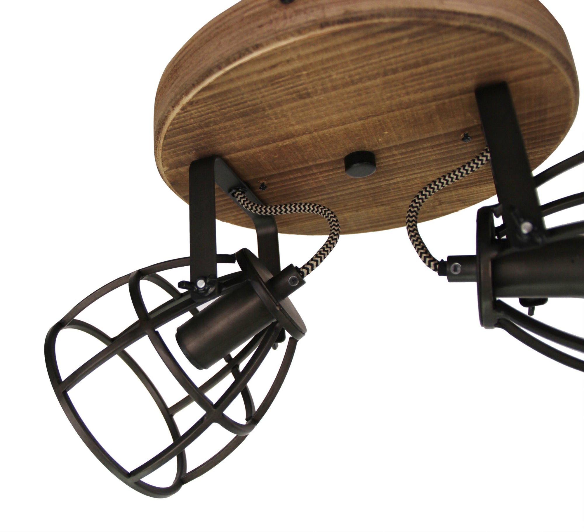 Zwarte Chericoni Aperto Plafondspot – 2 Lichts – Ø12 cm – Tijdloos Design