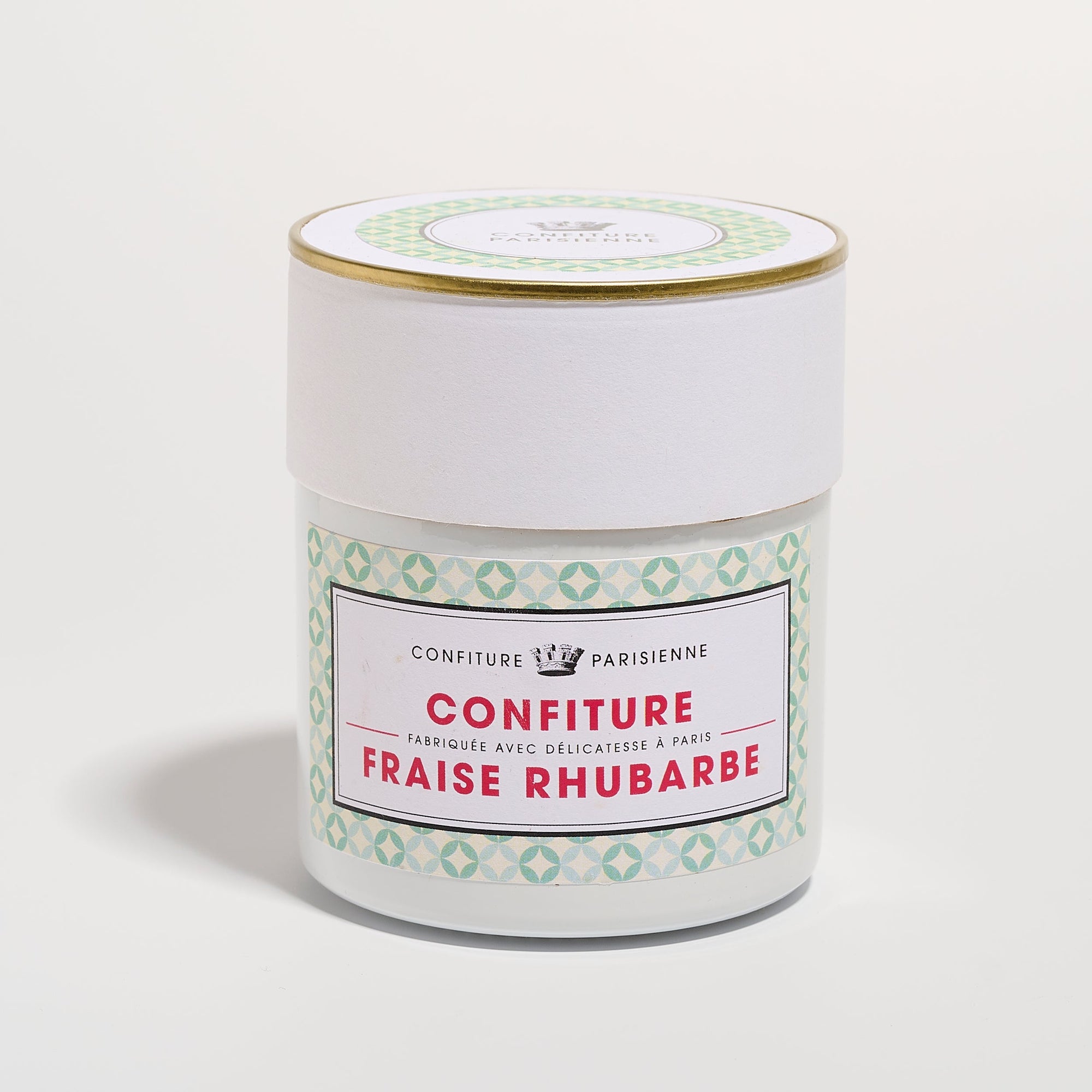 Confiture Parisienne - Fraise Rhubarbe - 250G