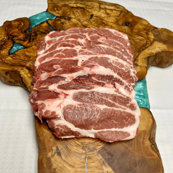 3 Bandejas de Jugosos Filetes de Cerdo en Aguja, 2.400 kg.