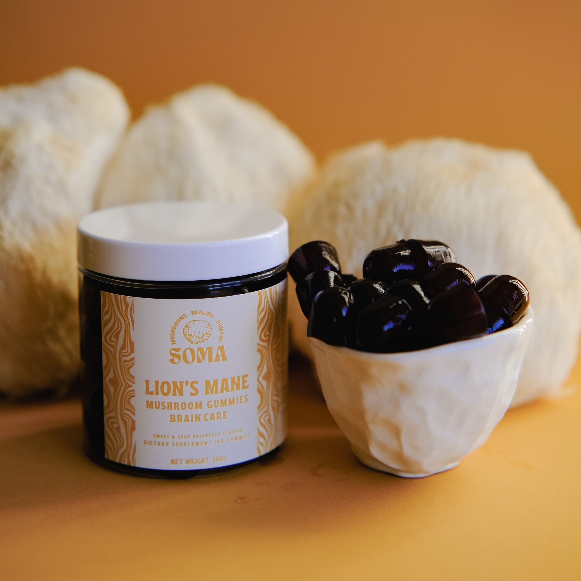 Lion's Mane vegan gummies