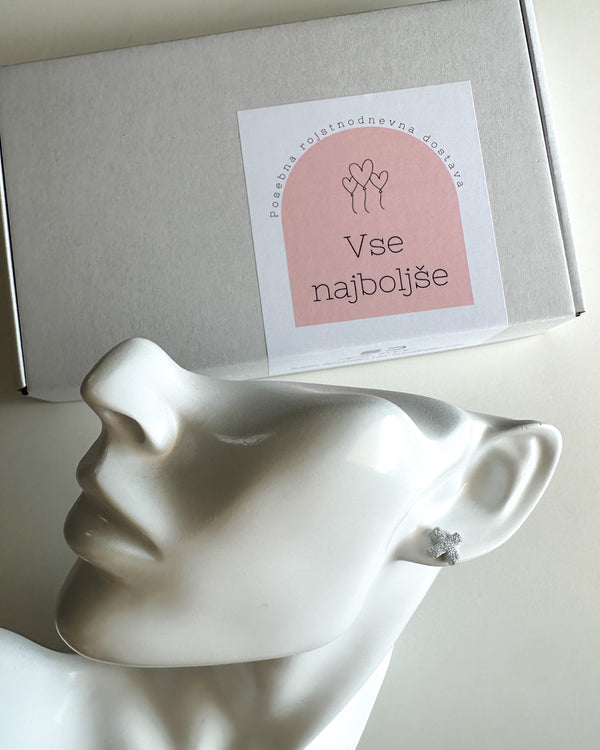 Package Posebna Rojstnodnevna Dostava (Special Birthday Delivery) | Coffee + Earrings XX