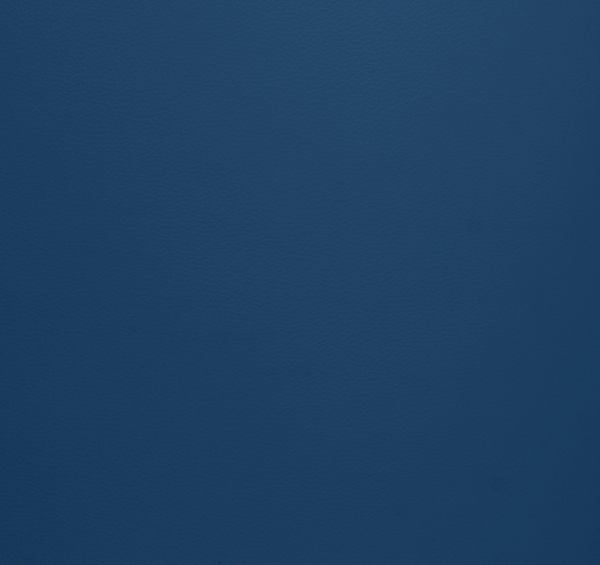 Copri pouf in ecopelle con cerniera  Blu Arketicom