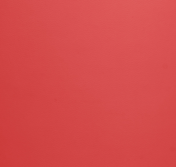 Copri Pouf Cilindro in Ecopelle 42x42 Rosso Arketicom