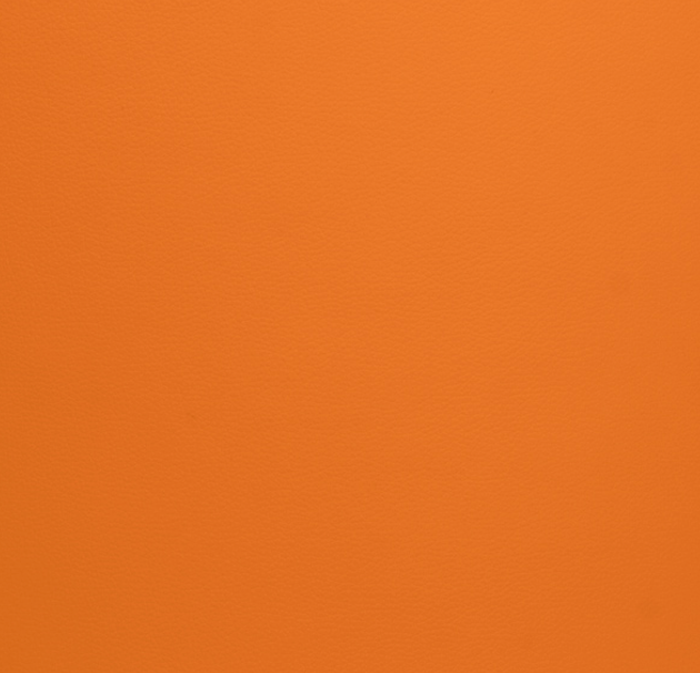 Copri Pouf Cilindro in Ecopelle 42x42 Arancione Arketicom