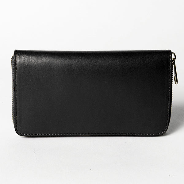 ELEGANT - elegant black leather wallet