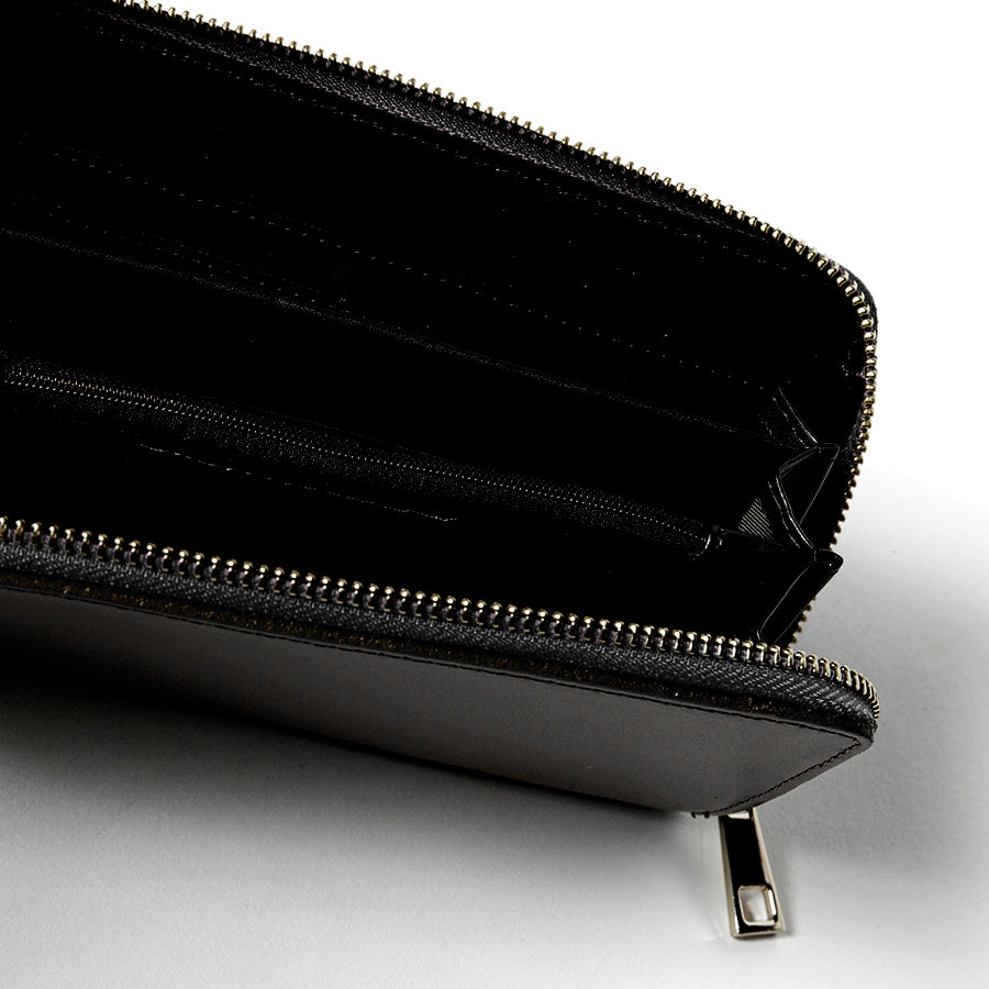 ELEGANT - elegant black leather wallet