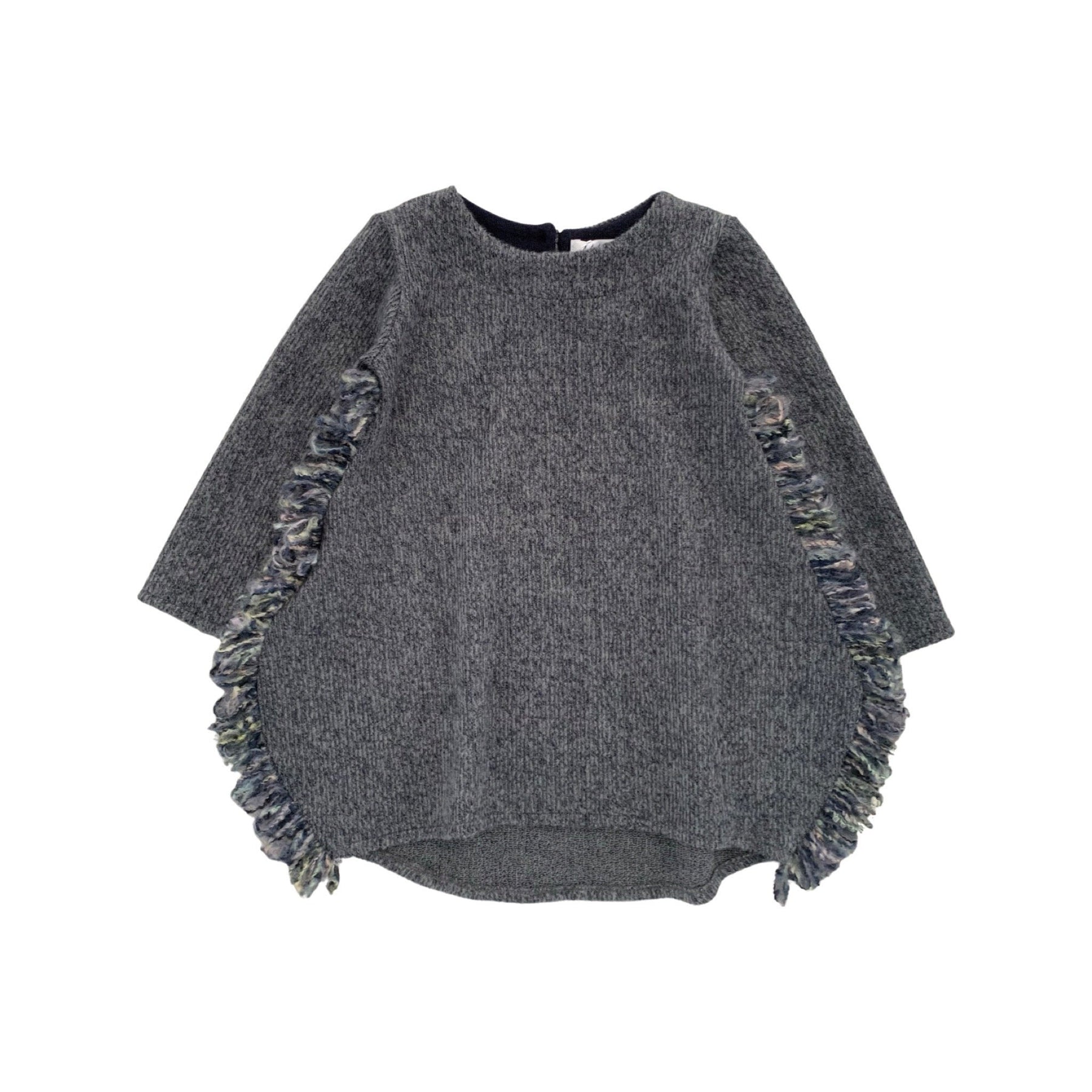 ABITO CON FRANGIA EGG-SHAPE