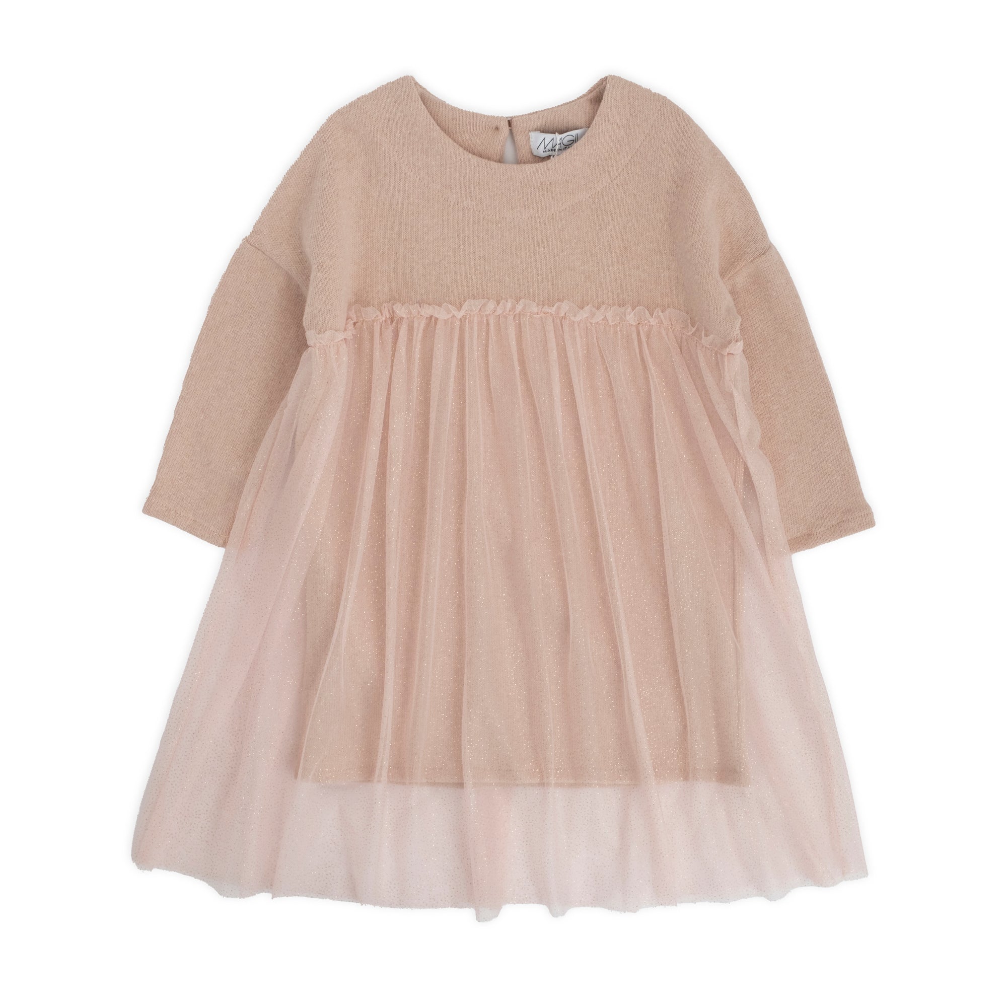 ROBE EN TULLE PAILLETÉE STYLE EMPIRE