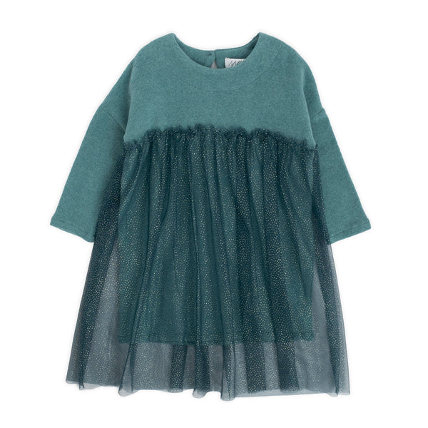 ROBE EN TULLE PAILLETÉE STYLE EMPIRE
