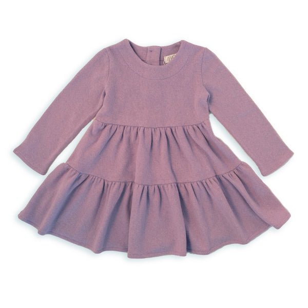 Abito In Caldo Cotone Con Doppia Balza