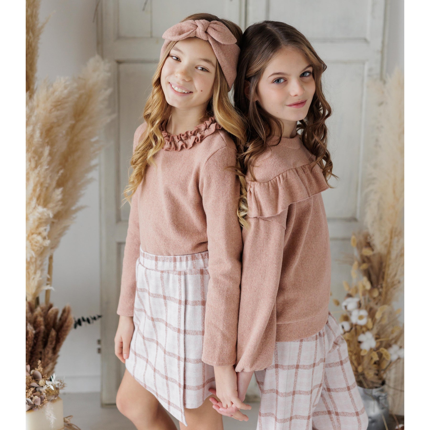 MAGLIA IN CALDO COTONE COLLETTO ROUCHES