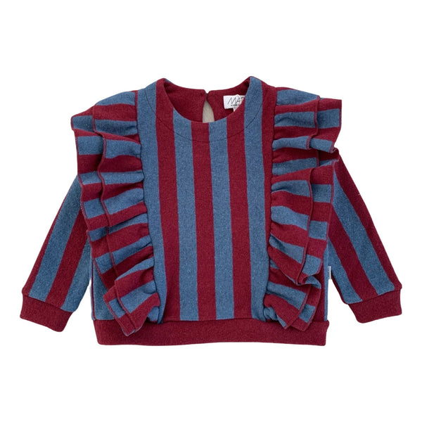 MAGLIA RIGATA CON FRAPPE