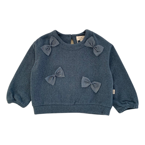 MAGLIA CON FIOCCHETTI GLITTER