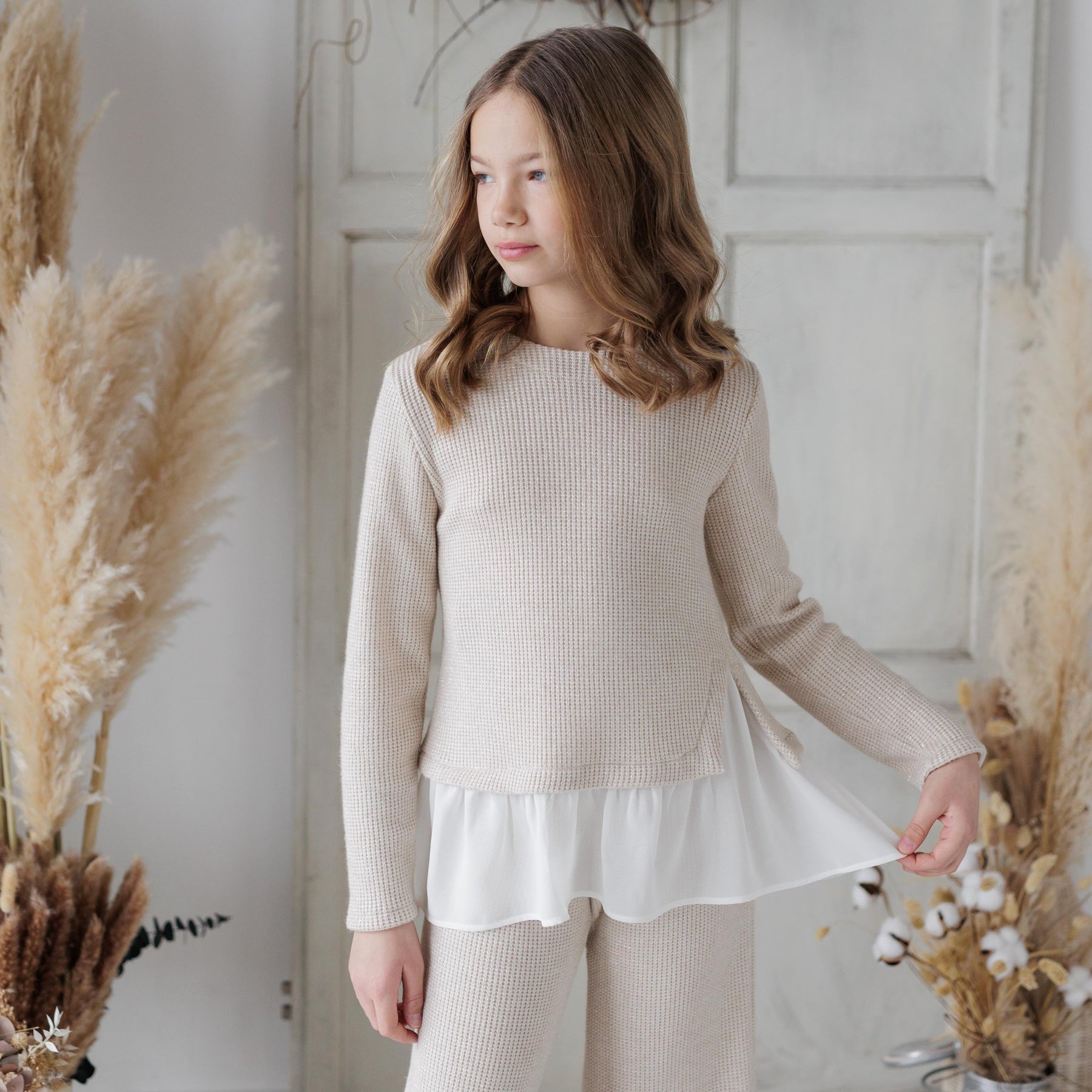 MAGLIA DETTAGLIO GEORGETTE