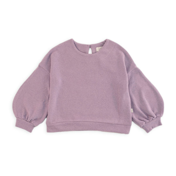 Maglia In Caldo Cotone Con Manica Ampia