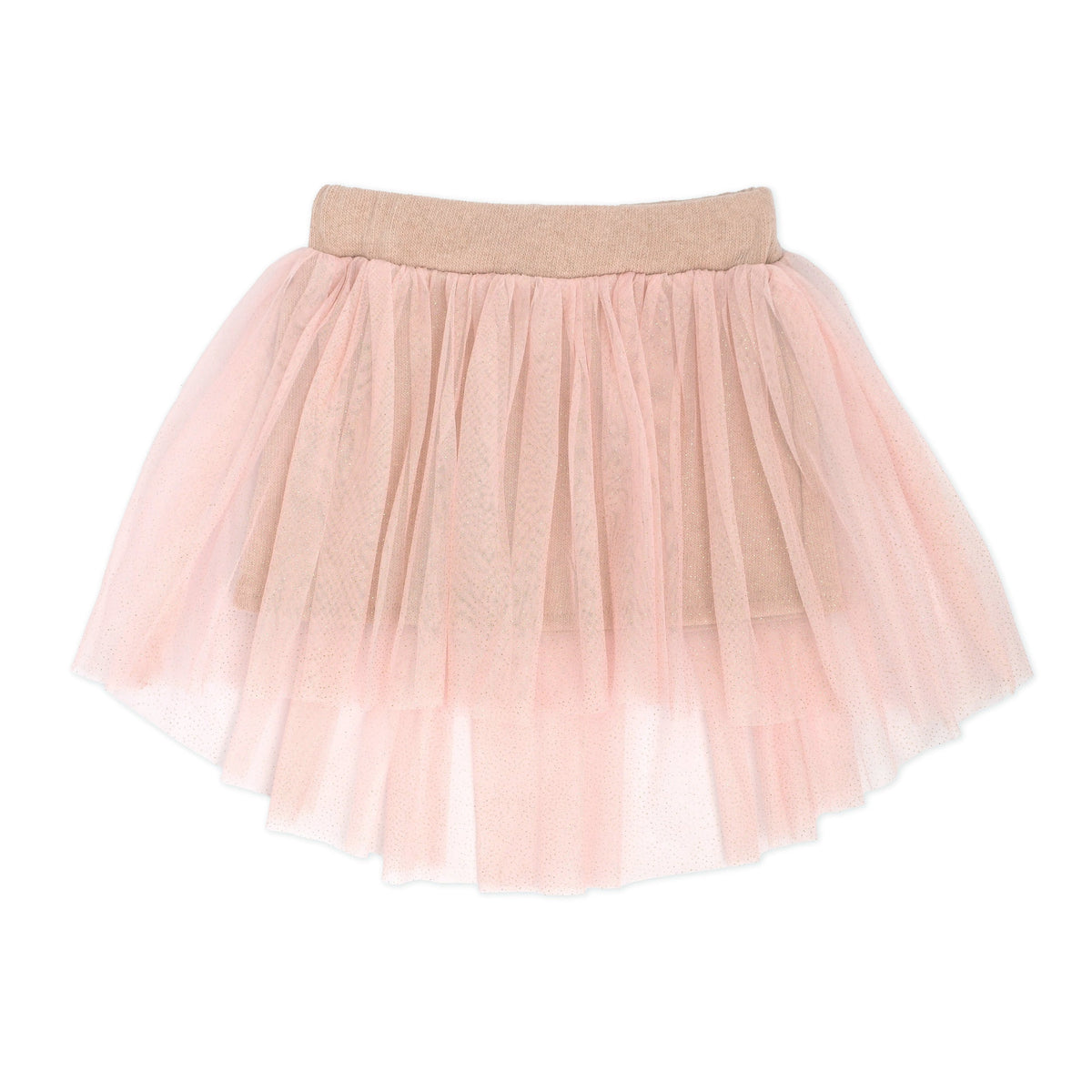 Gonna In Tulle Glitter Asimmetrica