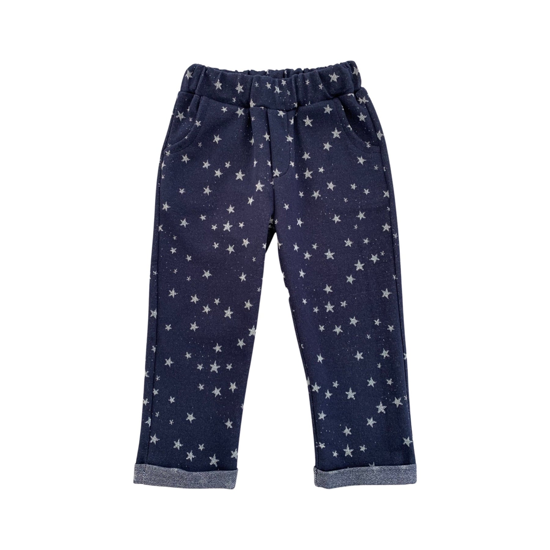 PANTALONE IN FELPA STELLINE