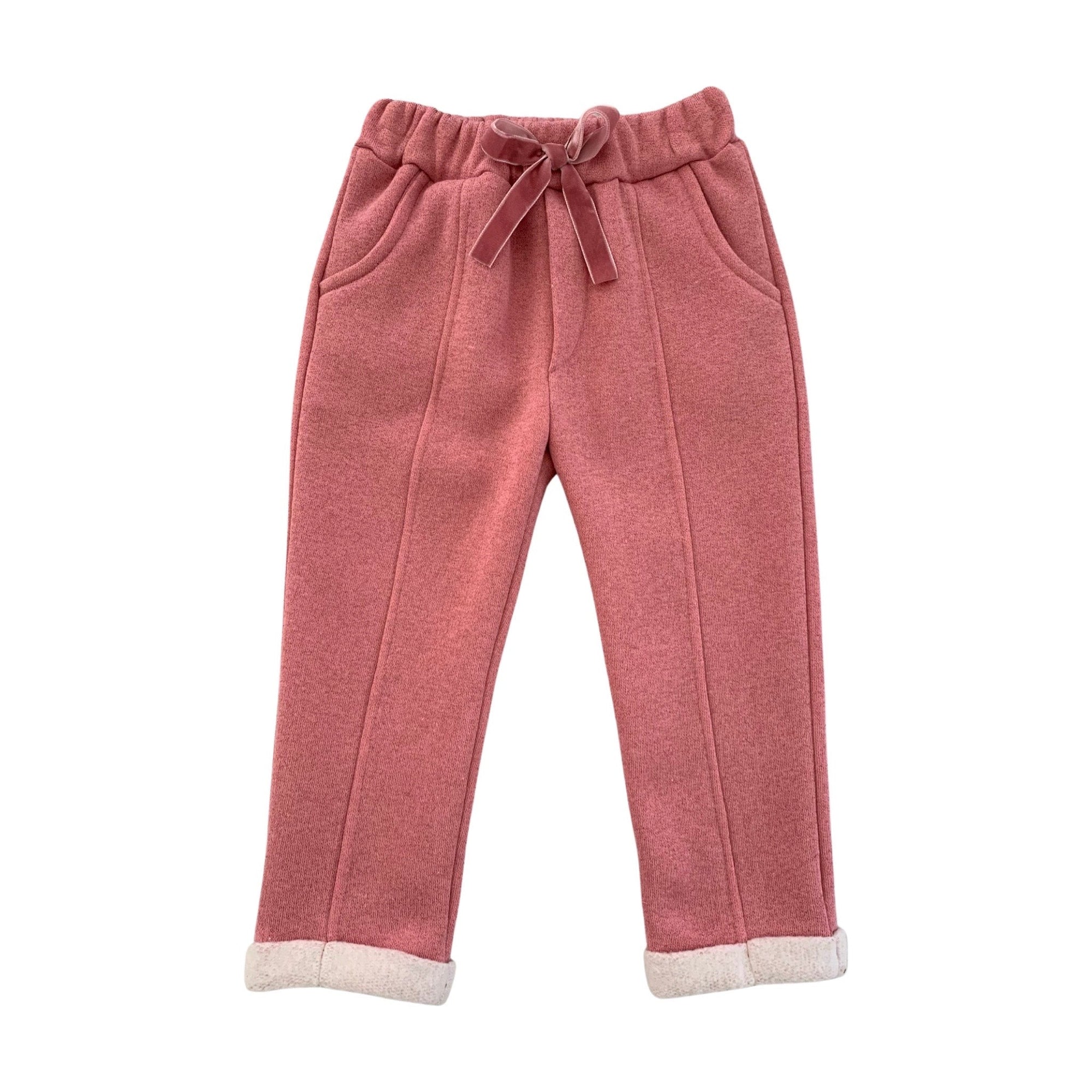 PANTALONE IN FELPA CON TASCHE