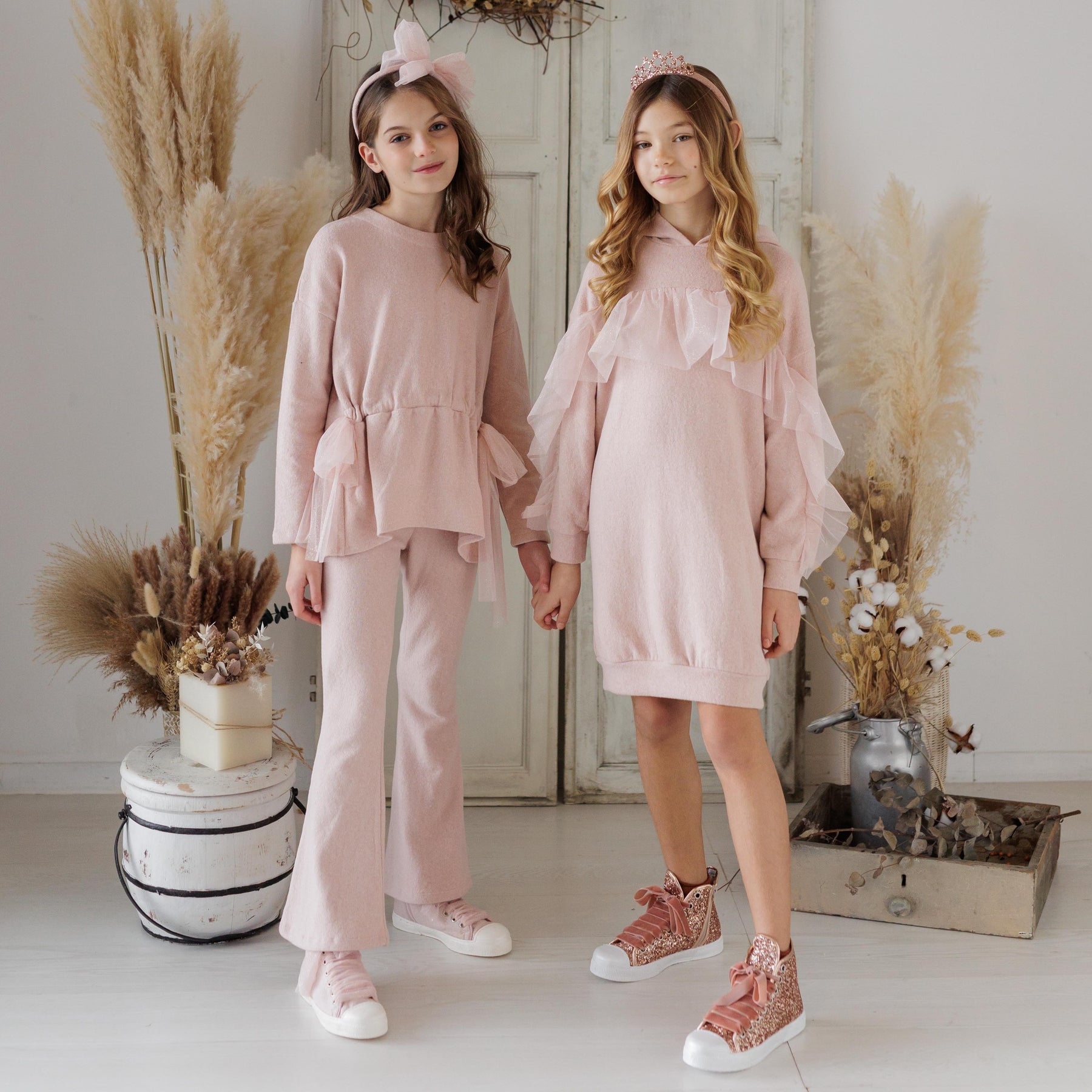 PANTALONE A ZAMPA IN CALDO COTONE